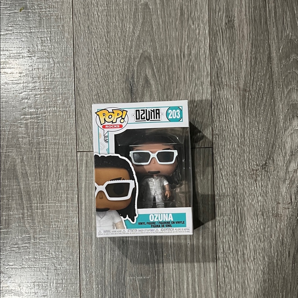 Funko Pop Rocks Figure with White Sunglasses